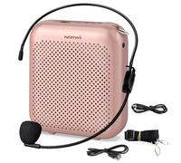 Norwii S358 Amplificatore Vocale Portatile con Microfono Auricolare Cablato | 2000 mAh, 10W, Ricaricabile Altoparlante per insegnanti, guide turistiche, allenatori, lezioni, formazione, riunioni e yoga