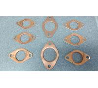 NOS 8 Pezzi Set Di Originale Porsche 911 914-6 Rame Scarico Guarnizioni