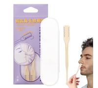Nose Hair Trimmer And 2-in-1 Nasal Clippers, Portable Nose Hair Clippers With Storage Box - Manual Nostril Hair Remover For Nose, Ear, And Moustache Nose, Ear, And Moustache Grooming