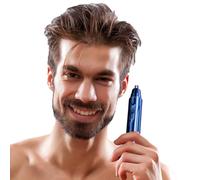 Nose Hair Trimmer, USB Ear Cleaner, Facial Grooming Tool, Waterproof Design, Portable Size, Sturdy Material, Rechargeable Battery, Perfect for Men, Women, Body Care, 5.5x1x1 inches