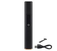 Nose Hair Trimmer, Waterproof Face Cleaning Tool with Digital Display, Nose and Ear Clipper for Men, 3 Speed Adjustment, Precise & Gentle Grooming Kit for Eventual Comfort