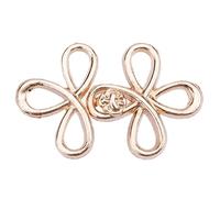 Nosewing, spilla da vita, con fibbia a forma di trifoglio, chiusura a bottone, per amici, Misura unica, come descritto, come descritto