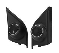 Nosqew 2 PZ Copertura Dell'altoparlante Tweeter Auto Trim Nero Ricambio per BREEZE 2017 2021 Materiale ABS Facile da Installare Speaker Protector Guard Decor