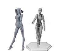 Nosqew Action Figure Body, Pose Personalizzabili Manichino da Disegno Mobile con Supporto, per la Decorazione del Desktop Pittura Fotografia Puntelli Collezioni di Regali (Donna)