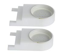 Nosqew Alimentatore per api Ingresso Acqua Zucchero Alimentatore 2 Pezzi Bee Box Porta Bevitore Coperchio Facile Alimentazione Api Attrezzature per Apicoltura Plastica Durevole Per La Manutenzione E