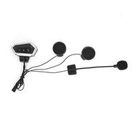 Nosqew Auricolare Bluetooth per Casco da Motociclista Citofono Wireless Premium per Chiamate in Vivavoce con Durata della Batteria di 120 Ore Design Impermeabile per Guida All'ape