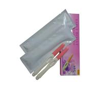Nosqew Bastone per test di gravidanza, giocattolo per ripieno, risultato positivo, sempre blu rosa, plastica 19 × 6 × 2 cm, perfetto per il pesce (confezione da 2 bastoncini misteri con cappuccio rosa
