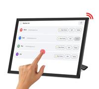 Nosqew Calendario digitale intelligente da 10,1 pollici, calendario intelligente e touch screen, con grafico per l'organizzazione e la pianificazione in ufficio di famiglia