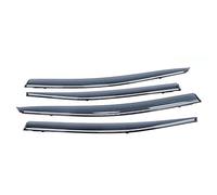 Nosqew Deflettore per finestre, protezione dalle intemperie, sole e pioggia, materiale acrilico di alta qualità, robusto, durevole, mantiene la circolazione dell'aria, previene l'appannamento, riduce