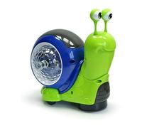 Nosqew Disco Lumaca Giocattoli Lumaca Strisciante Giocattoli Con Luci Musiche Universale Interattivo Elettrico Camminare Pancia Tempo Lumaca Giocattoli Per Bambino Bambino (Verde)