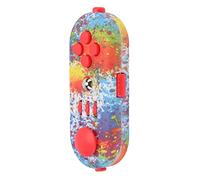 Nosqew Fidget Toy Sensory Fidgets Controller Pad 13 in 1 Multifunzionale Sollievo dello Stress Ansia Ridurre L'umore Rilassante Giocattolo EDC Portatile per Bambini Adulti (11 Colori Graffiti)