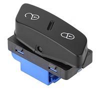 Nosqew Interruttore di blocco porta in ABS di alta qualità, nero, interruttore di controllo di sblocco per porte auto 7N1 7N2, facile installazione, standard originale 1K0962125B