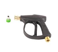 Nosqew Pistola pulitrice ad alta pressione, multifunzione, durevole, autolavaggio senza contatto con ugello regolabile per veicoli, moto, finestre, tetto, pulizia, rame,