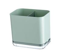 Nosqew Portautensili Scolaposate Scolapiatti Scomparto Cucchiaio Bacchette Forchetta Scolapiatti Caddy con Vassoio di Scarico e Design Compatto per Tavolo da Pranzo da Bancone del (Verde)