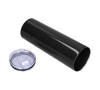 Nosqew Tazza da caffè, Bicchiere in Acciaio Inossidabile da 600 Ml con Isolamento Sottovuoto con Coperchio Antispruzzo e Coperchio Scorrevole Aperto con una Mano, per Ufficio da V (B511)