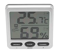 Nosqew Termometro Dell'atmosfera Igrometro Digitale Grande Display Indicatore di Livello di Comfort Alta Precisione Registrazione 24 Ore Sensore di umidità di Temperatura Interna