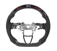 Nosqew Volante LED Performance Modifica Automatica in Pelle Nappa Adatto per 2018 2020 con Display LCD da in Fibra di Carbonio Indicatori di Indicatori di velocità Rilevamento