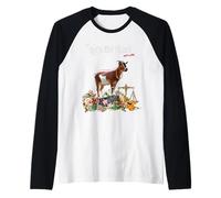 NOSTALGIA BOY Gonging Maglietta Hard 3 Maglia con Maniche Raglan