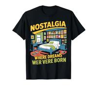 Nostalgia - Carta da scambio, Stile retrò, da Parete Maglietta