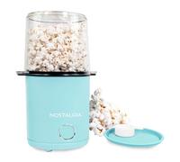 Nostalgia Macchina per popcorn ad aria calda, 8 tazze e coperchio, misurino 2 in 1, senza olio, per serate cinema, snack, feste di compleanno e molto altro ancora