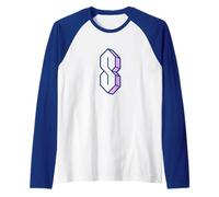 Nostalgia millenaria che "S" hai disegnato nei quaderni a scuola Maglia con Maniche Raglan