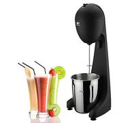 Nostalgia Muckshake Electric Markshake Maker e bevande, produttore di frappè da 100 W con impostazione a 2 velocità, 19 once. Tazza in acciaio inossidabile, per caffè/frullati/barre