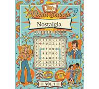 Nostalgia Puzzle Book - 70's Word Search - Vol. 1: Large Print