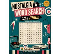 Nostalgia Word Search: The 1960s - Large Print