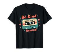 Nostalgic 80s 90s Be Kind Words Don't Rewind - Nastro a Cassetta Maglietta