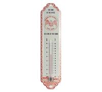 Nostalgic-Art Bacardi Analoges Retro Thermometer - The King Of The Rums