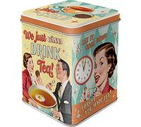 Nostalgic-Art Retro Teedose Tea & Cookies-Idea Regalo per Gli Appassionati di Nostalgia, Conservazione per tè Sfuso e bustine di, Design Vintage, 100 g