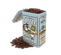 Nostalgic-Art Barattolo per caffè retrò, 1,3 l, Polaroid - Coffee & Camera | original Polaroid license product (OLP), scatola in latta, design vintage, Idea regalo per fan di fotografia