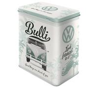 Nostalgic-Art Contenitori di Latta retrò L Volkswagen - Good Things - Idea Regalo per i Bus VW, Grande Scatola da caffè, Design Vintage, 3 l