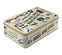 Nostalgic-Art Barattolo retrò piatti, 2,5 l, Whatever Odds & Ends Box | scatola porta biscotti, design vintage, Idea regalo per la casa