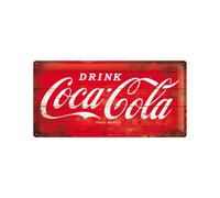 NOSTALGIC ART Cartello Medio latta 25x50cm Coca Cola