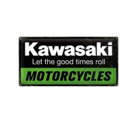 NOSTALGIC ART Cartello Medio latta 25x50cm Kawasaki