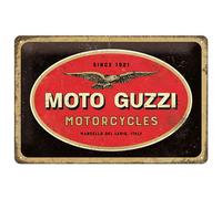 NOSTALGIC ART Cartello Piccolo latta 20x30cm Guzzi