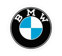 NOSTALGIC ART Cartello Tondo latta diametro 35 BMW
