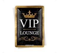 Nostalgic-Art Cartolina metalla 10 x 14 cm - VIP Lounge