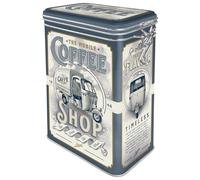 Nostalgic-Art Contenitori da caffè retrò Ape - Coffee Shop - Idea Regalo per Gli Amanti dell'Italia, con Coperchio Salva Aroma, Design Vintage