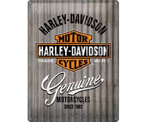Nostalgic Art Harley-Davidson - Metal Wall, segno di latta male