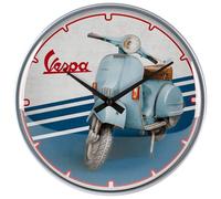 Nostalgic-Art Orologio da muro retrò, Ø 31 cm, Vespa - Iconic - Idee regalo per amanti degli scooter, Official License Product (OLP), decorazione per la cucina grande, design vintage