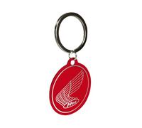 Nostalgic-Art Portachiavi retrò, Ø 4 cm, Honda - Logo Red - Idee regalo per amanti degli accessori Honda, in metallo, design vintage