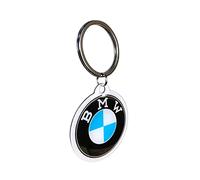 Nostalgic-Art Portachiavi retrò, Ø 4 cm, Official License Product (OLP), BMW - Logo - Idee regalo per amanti BMW, in metallo, design vintage