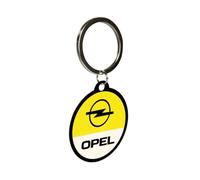 Nostalgic-Art Portachiavi retrò, Ø 4 cm, Opel - Logo - Idee regalo per amanti Opel, Official License Product (OLP), in metallo, design vintage