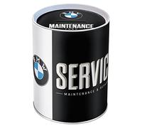 Nostalgic-Art retrò Service - Idee Regalo per Amanti BMW, salvadanaio in Metallo, Design Vintage, 1 l