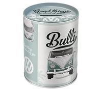 Nostalgic-Art retrò Volkswagen - Good Things - Idea Regalo per i Bus VW, Salvadanaio in Metallo, Scatola dei Soldi lamiera, 1 l