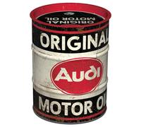 NOSTALGIC ART Salvadanaio latta 10x13cm Audi