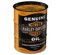 NOSTALGIC ART Salvadanaio latta 10x13cm Harley