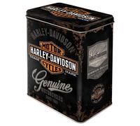 NOSTALGIC ART Scatola L latta 10x14x20cm Harley